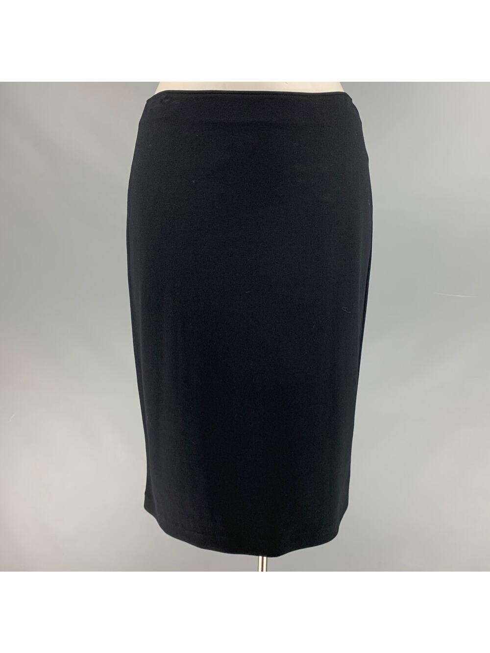 ARMANI COLLEZIONI Size 12 Black Pencil Skirt